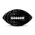 Black Tiger Portrait Print Rugby Ball