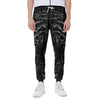 Black Tiger Portrait Print Scuba Joggers