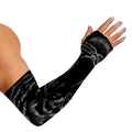Black Tiger Portrait Print Sun Protection Arm Sleeves