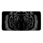 Black Tiger Portrait Print Towel