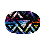 Black Triangle Galaxy Space Print Car Side Mirror Covers