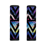 Black Triangle Galaxy Space Print Handle Covers