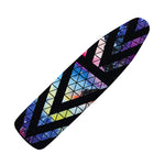 Black Triangle Galaxy Space Print Ironing Board Cover