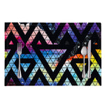 Black Triangle Galaxy Space Print Placemat