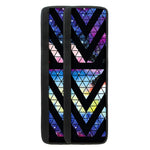 Black Triangle Galaxy Space Print Refrigerator Handle Covers