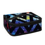 Black Triangle Galaxy Space Print Small Lunch Bag