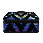 Black Triangle Galaxy Space Print Small Lunch Bag