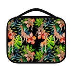 Black Tropical Giraffe Pattern Print Classic Bible Case