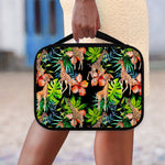 Black Tropical Giraffe Pattern Print Classic Bible Case