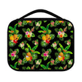 Black Tropical Hawaiian Pattern Print Classic Bible Case