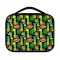 Black Tropical Pineapple Pattern Print Classic Bible Case