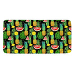 Black Tropical Pineapple Pattern Print Towel