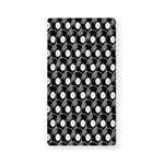 Black Vinyl Record Pattern Print Baby Crib Sheet