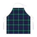 Black Watch Scottish Tartan Print Adjustable Apron