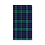 Black Watch Scottish Tartan Print Baby Crib Sheet