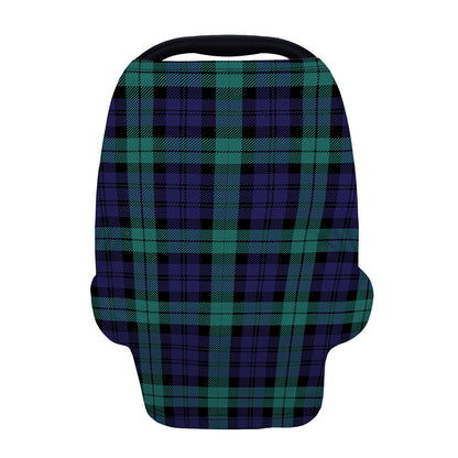 Black Watch Scottish Tartan Print Baby Seat Cover