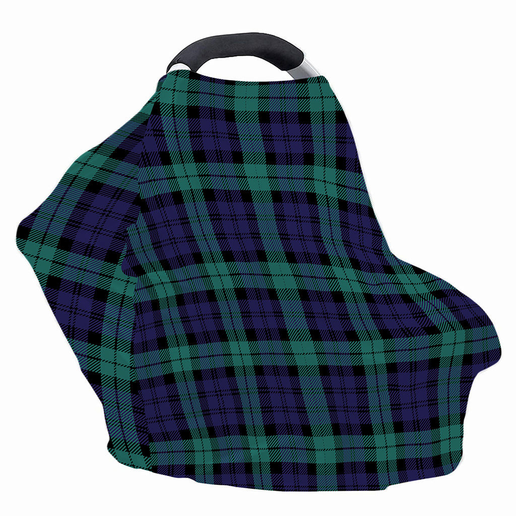 Black Watch Scottish Tartan Print Baby Seat Cover