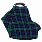 Black Watch Scottish Tartan Print Baby Seat Cover