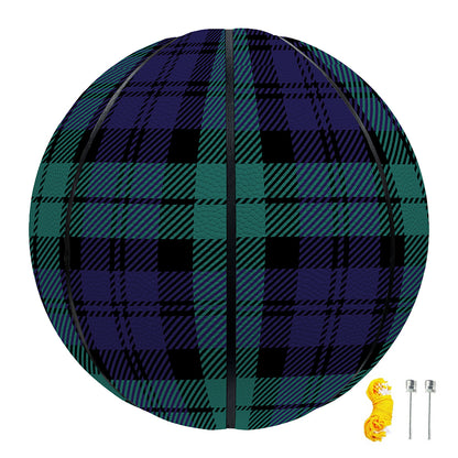 Black Watch Scottish Tartan Print Basketball