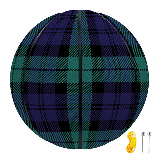 Black Watch Scottish Tartan Print Basketball