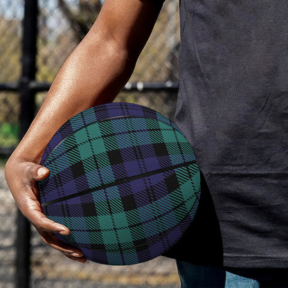 Black Watch Scottish Tartan Print Basketball