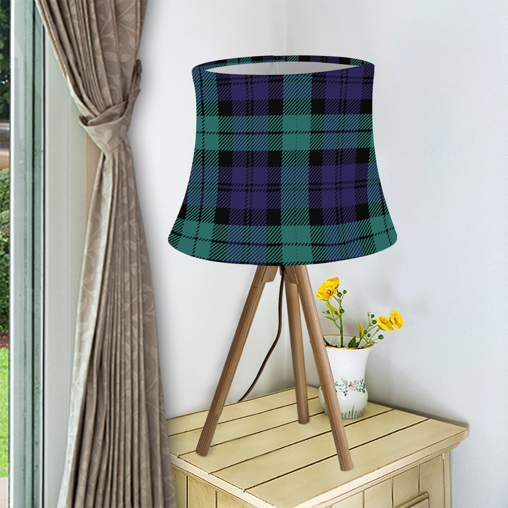 Black Watch Scottish Tartan Print Bell Lamp Shade