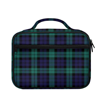 Black Watch Scottish Tartan Print Briefcase Bible Bag