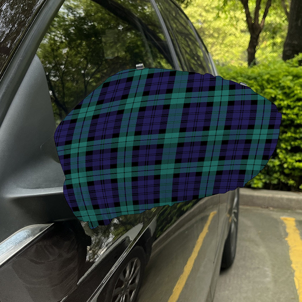 Black Watch Scottish Tartan Print Car Side Mirror Covers