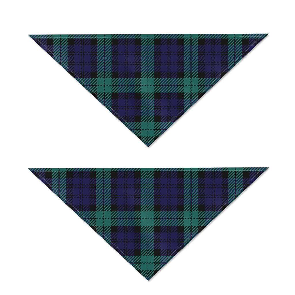 Black Watch Scottish Tartan Print Dog Bandana