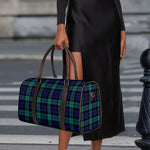 Black Watch Scottish Tartan Print Duffle Bag