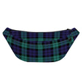 Black Watch Scottish Tartan Print Fanny Pack