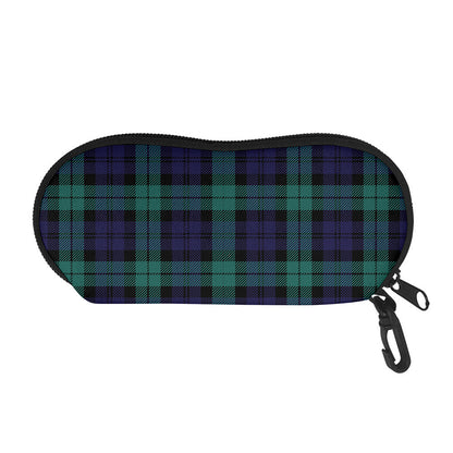 Black Watch Scottish Tartan Print Glasses Case