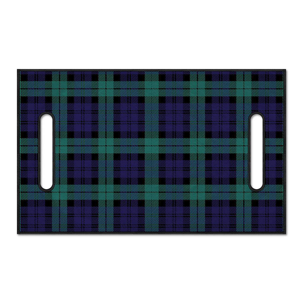 Black Watch Scottish Tartan Print Golf Cart Seat Cover