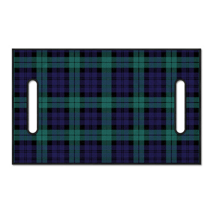Black Watch Scottish Tartan Print Golf Cart Seat Cover