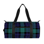 Black Watch Scottish Tartan Print Gym Bag