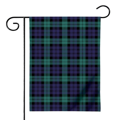 Black Watch Scottish Tartan Print House Flag