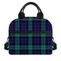 Black Watch Scottish Tartan Print Insulated Lunch Bag