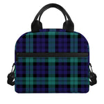 Black Watch Scottish Tartan Print Insulated Lunch Bag
