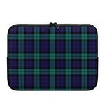 Black Watch Scottish Tartan Print Laptop Sleeve