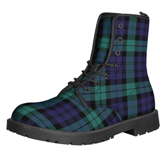 Black Watch Scottish Tartan Print Backpack