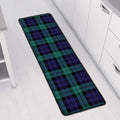 Black Watch Scottish Tartan Print Long Kitchen Mat