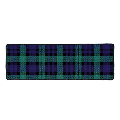 Black Watch Scottish Tartan Print Long Kitchen Mat