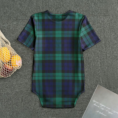 Black Watch Scottish Tartan Print Men's Bodysuit