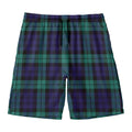 Black Watch Scottish Tartan Print Men's Swim Trunks