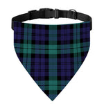 Black Watch Scottish Tartan Print Over The Collar Dog Bandana