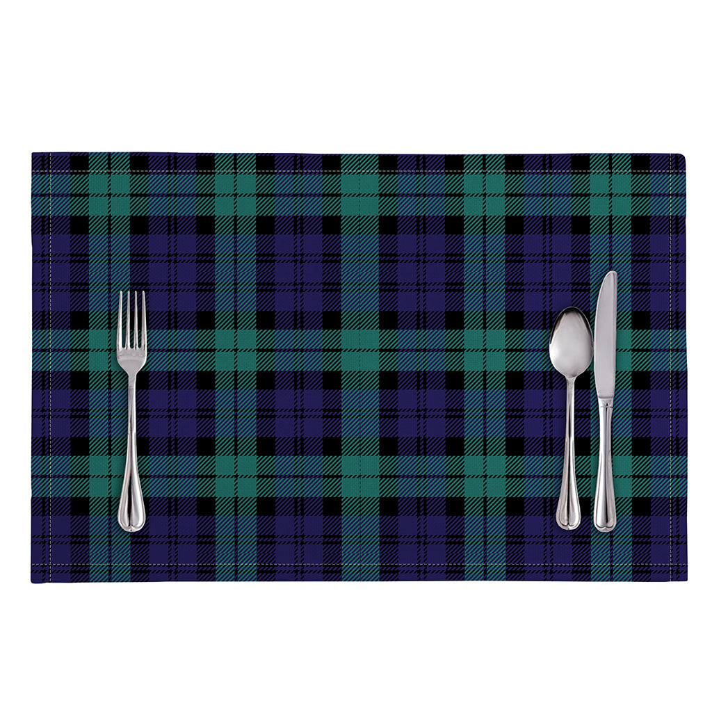 Black Watch Scottish Tartan Print Placemat
