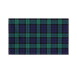 Black Watch Scottish Tartan Print Polyester Flag