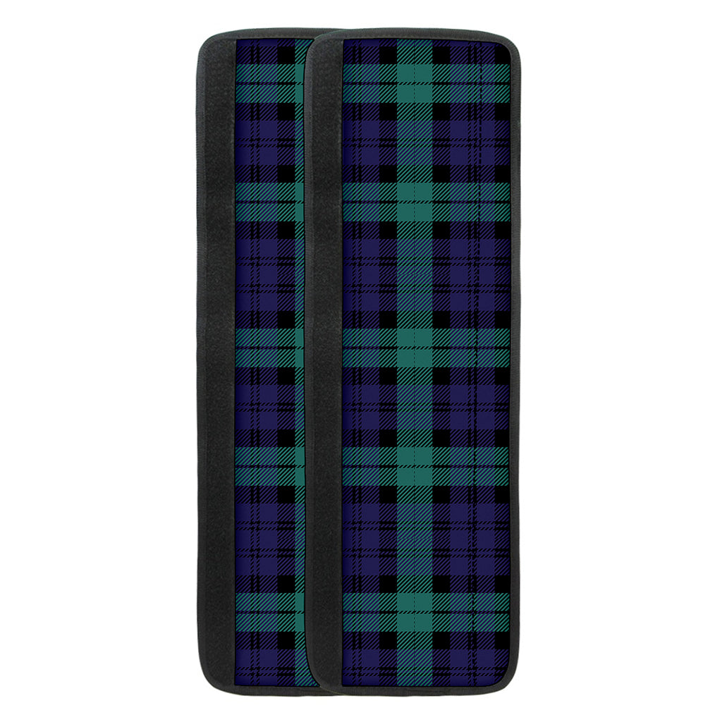 Black Watch Scottish Tartan Print Refrigerator Handle Covers
