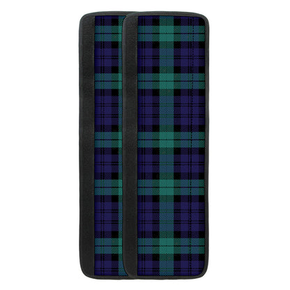 Black Watch Scottish Tartan Print Refrigerator Handle Covers