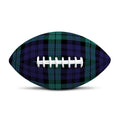 Black Watch Scottish Tartan Print Rugby Ball